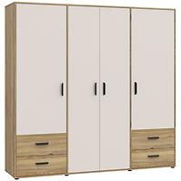 Szafa Mokkaro Moks841-M802 Piaskowy /dąb Mauvella