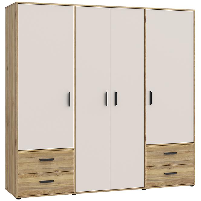 Szafa Mokkaro Moks841-M802 Piaskowy /dąb Mauvella