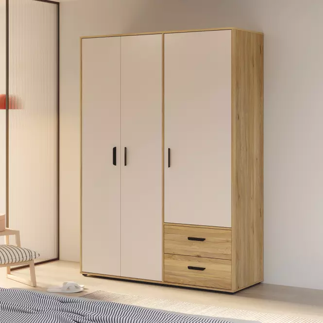 Szafa Mokkaro Moks831-M802 Piaskowy /dąb Mauvella