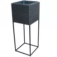 Stojak wiklinowy 34x67 czarny