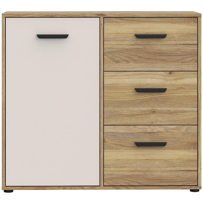 Komoda Mokkaro Mokk221l-M802 Piaskowy /DĄB Mauvella