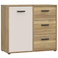 Komoda Mokkaro Mokk221l-M802 Piaskowy /DĄB Mauvella