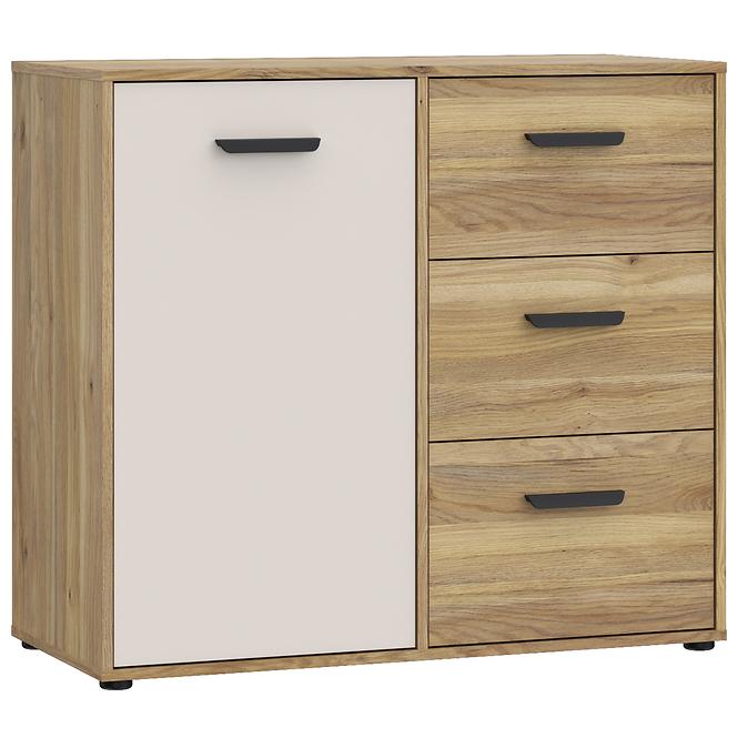 Komoda Mokkaro Mokk221l-M802 Piaskowy /DĄB Mauvella