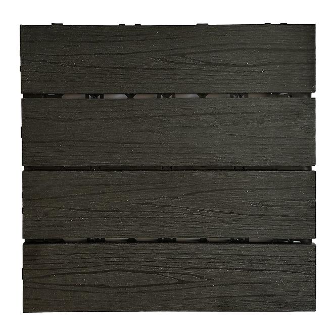 Podest tarasowy wpc Antracyt – struktura drewna 300x300