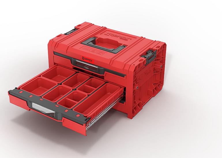 Qbrick System Pro Red Ultra HD Drawer Workshop Set 3