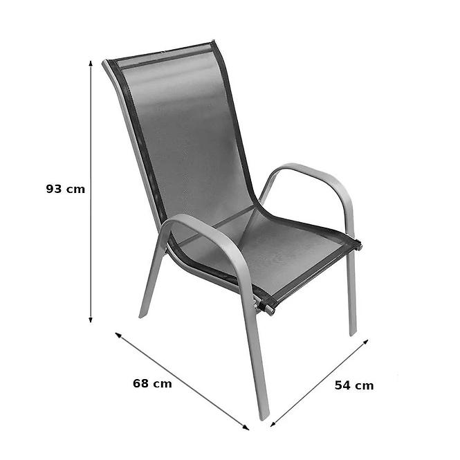 Krzesło czarne Berg 1