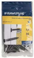 Rawlplug Wkręty fosfatowane  do łączenia płyt G-K  5,0x35mm