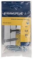 Rawlplug Wkręty ocynkowane do łączenia płyt G-K  5,0x35mm
