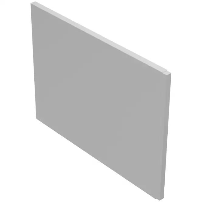 Obudowa do wanny Dora 70x56 bok biały mat