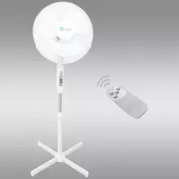 Wentylator Podłogowy EKW562 White z pilotem 16”