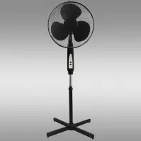 Wentylator Podłogowy EKW535 Black z pilotem 16”