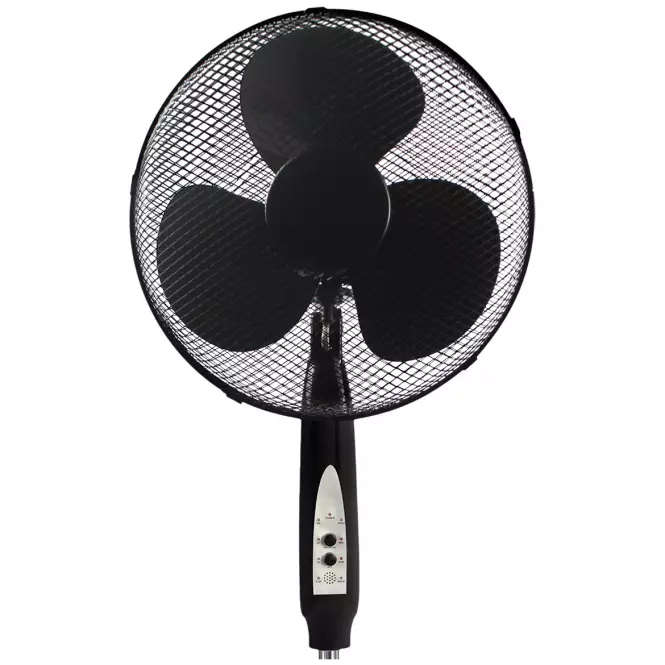Wentylator Podłogowy EKW535 Black z pilotem 16”