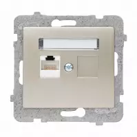 Gniazdko komputerowe GPK-1D/M.ST Sigma  RJ45