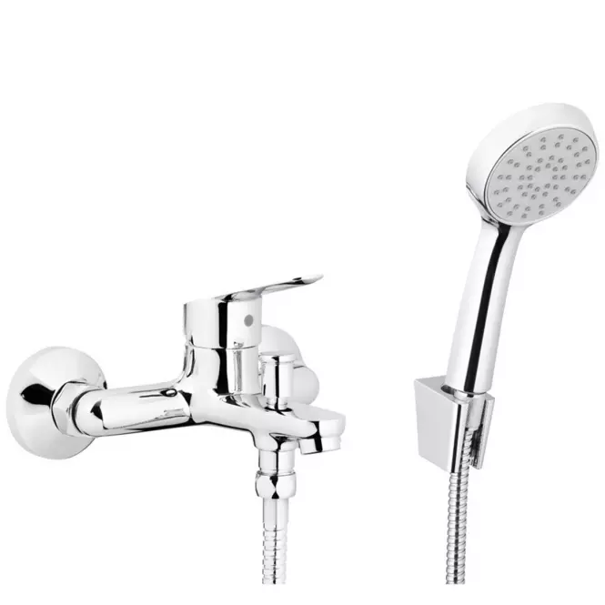 Bateria wannowa z natryskiem w kpl Sparc