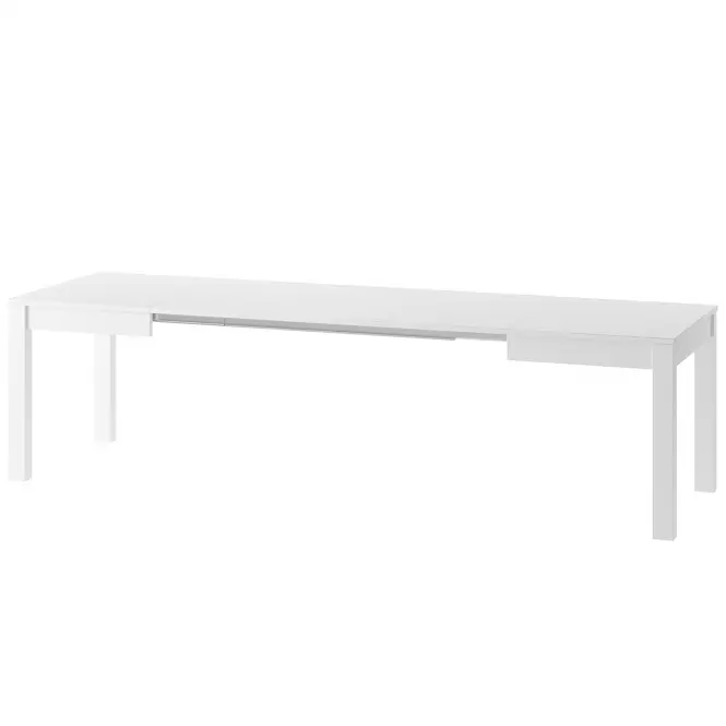 Stół rozkładany Vega 02 85/280x85cm biały