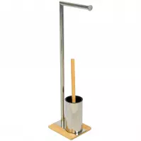 Stojak Wc Bambus/Stal Bpl0121aa