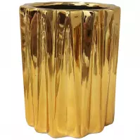 Doniczka YS44187S/G Electroplating Effect D11,5xh13,5 Gold