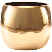 Doniczka YS44179 Electroplating Effect D16xh15 Gold