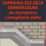 Zaprawa klejąca do styropianu i zatapiania siatki M2 25kg