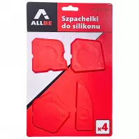 Szpachla do silikonu zestaw 4 szt.