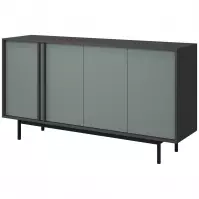 Komoda 160 Alsy 6 Aloes/Antracyt