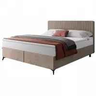 Łóżko Wave z topperem 160x200 Manila 21/Tilia 17