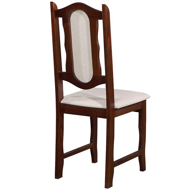 Zestaw stół i krzesła Malaga 1+6 ST11 160/80+40L orzech W2 tap.A6
