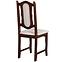 Zestaw stół i krzesła Malaga 1+6 ST11 160/80+40L orzech W2 tap.A6,7