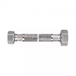 Wąż w oplocie stalowym L-150 cm 1/2” n-n z uszczelką PWS30