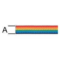 Pas polipropylenowy kolorowy o szerokości 25 mm