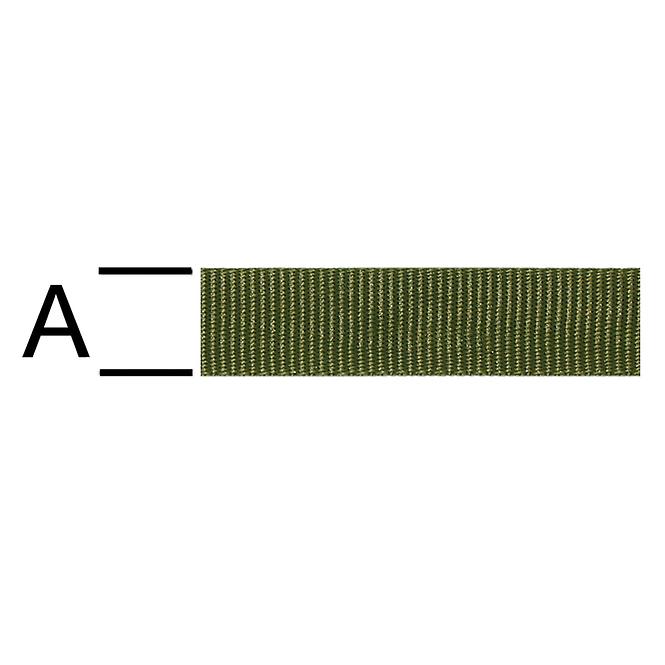 Pas polipropylenowy zielony o szerokości 30 mm