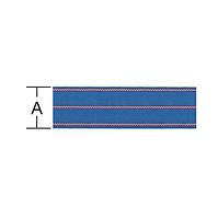 Pas polipropylenowy niebieski o szerokości 50 mm