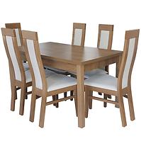 Zestaw stół i krzesła Andrzej 1+6