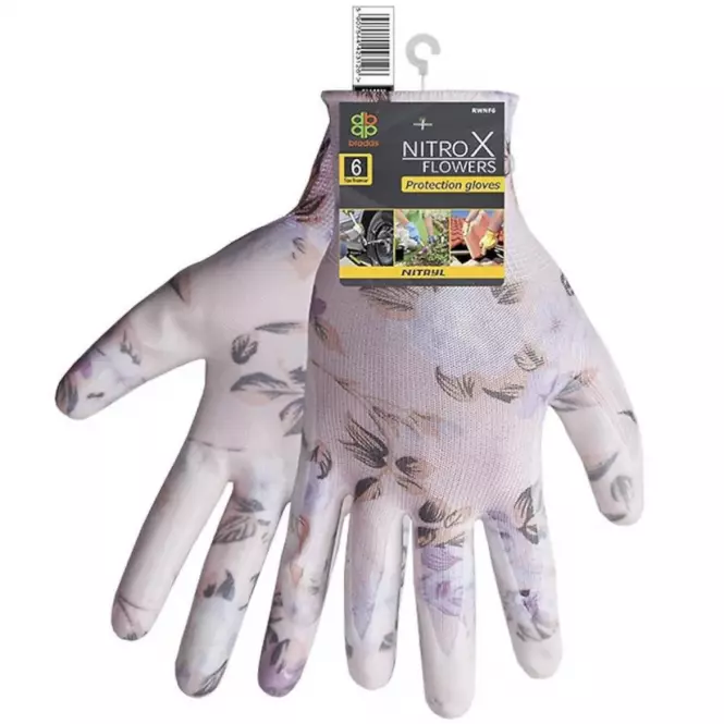 Rękawice Nitrox flowers rozmiar 6 RWNF6