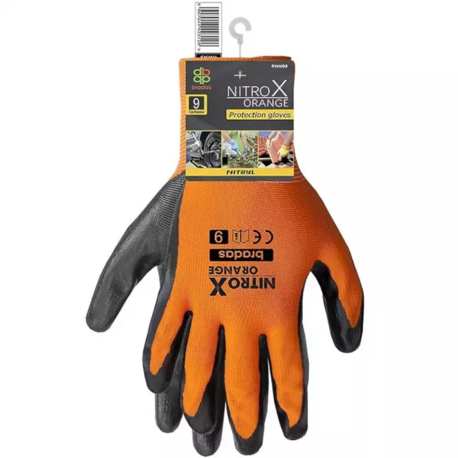 Rękawice Nitrox orange rozmiar 8 RWNO8