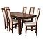 Zestaw stół i krzesła Sara 1+6 ST147 KR121 BR282 alicante7
