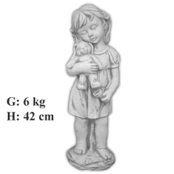Figurka dziewczynka z misiem H-42,G-6 ART-138