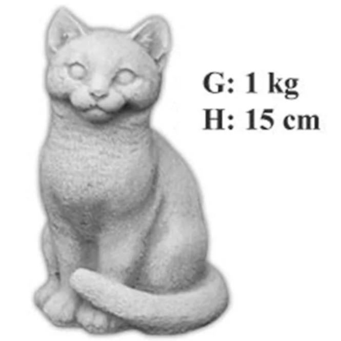 Figurka siedzący kot H-15,G-1 ART-266
