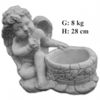 Donica aniołek ze studnią H-28,G-8 ART-1356