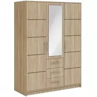 Szafa Bali D3 147 cm dąb sonoma