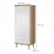 Szafa Primo PSZ80 80 cm dąb riviera,2