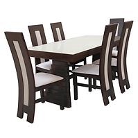 Zestaw stół i krzesła Julia 1+6