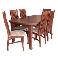 Zestaw stół i krzesła Marek 1+6 ST146 V KR131 BR2432 arizona8