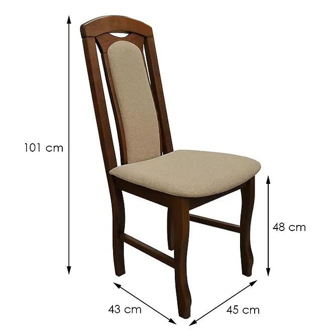 Krzesło W7 orzech jasny DAG27 H
