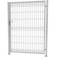 Furtka 3D 100x153 cm prawa – ocynk