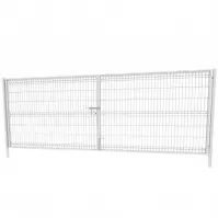 Brama 3D 400x153 cm – ocynk