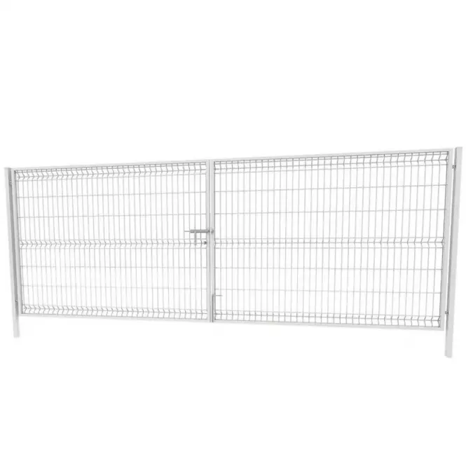 Brama 3D 400x153 cm – ocynk