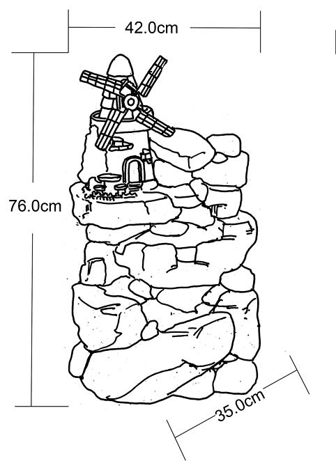 Fontanna ogrodowa WXF04785