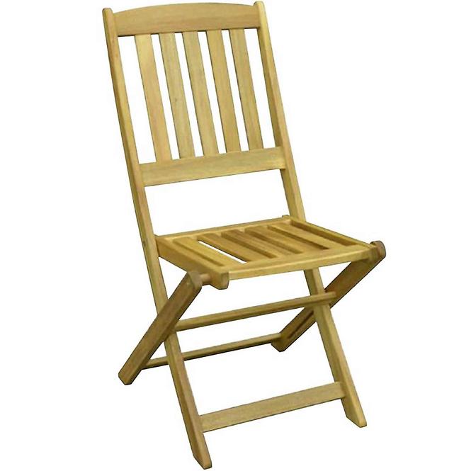 Krzesło ogrodowe drewniane składane