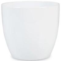 Doniczka ceramiczna Alaska biała 920/19